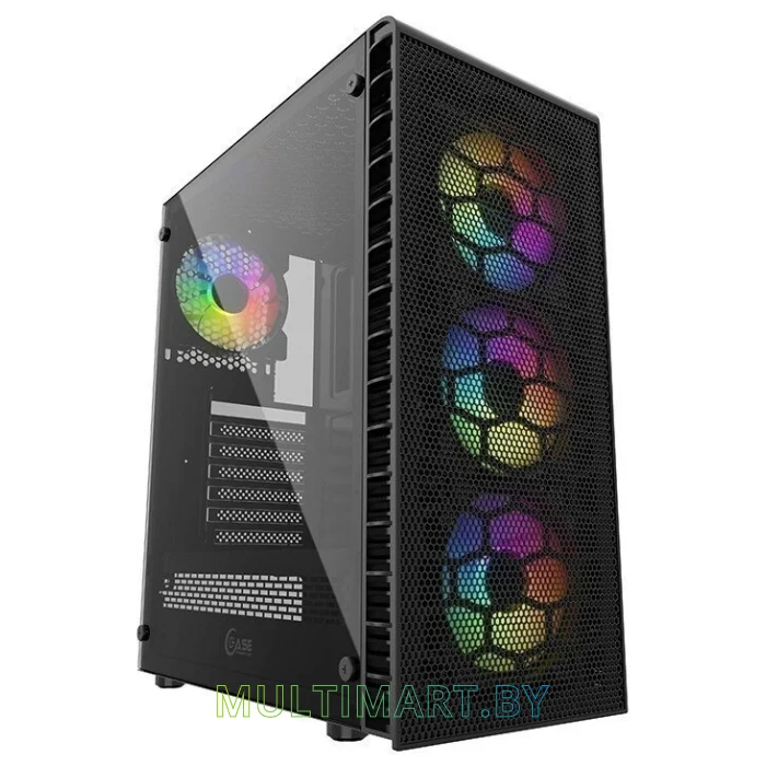 Корпус Powercase Mistral Z4С Mesh LED (CMIZ4C-L4)